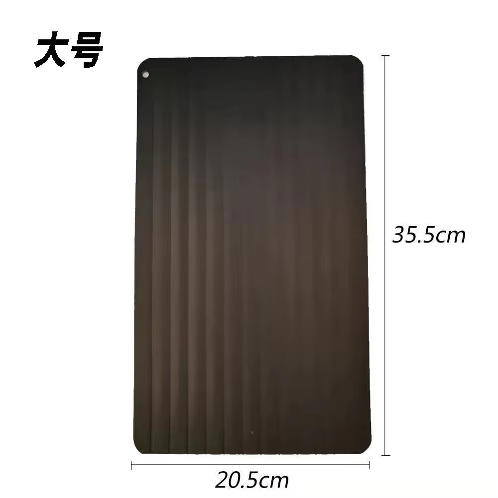 1Pcs Aluminum Alloy Rapid Defrosting Tray Quick Thawing Cold Steak Fish Fruit Meat Food Defrosting Board Household Kitchen Tools