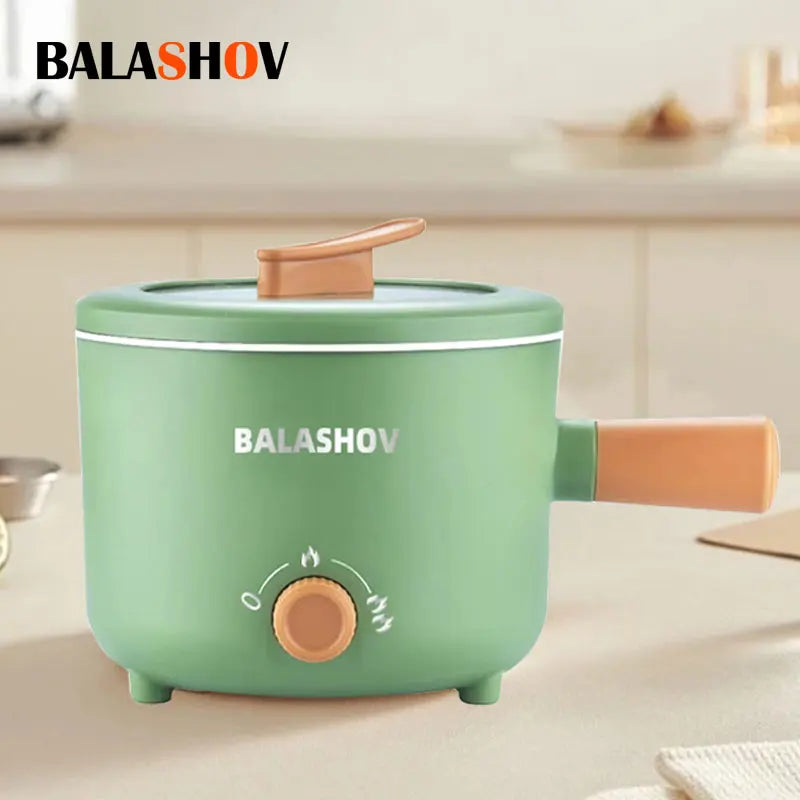 Electric Cooker Kitchen Appliance Double Layer Home for Hot Pot Cooking Soup Heater Multifunction Cooker Mini Non-Stick Pan Pots