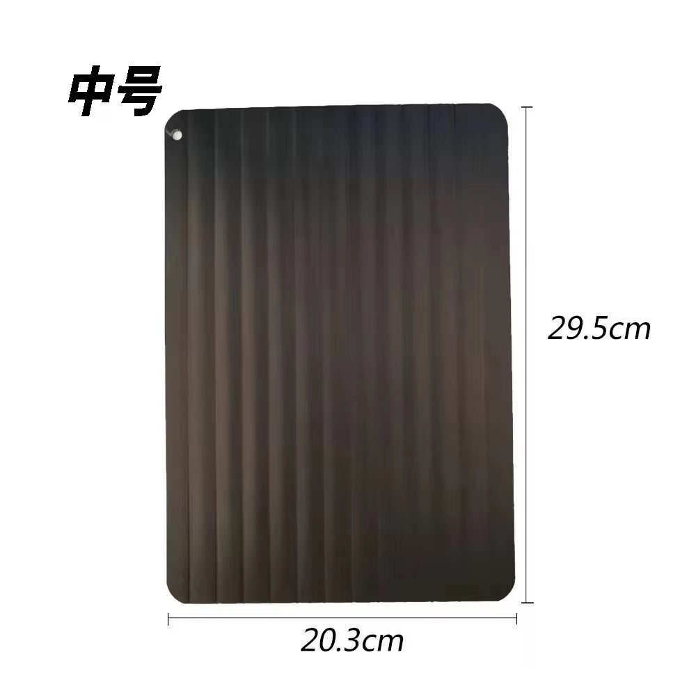 1Pcs Aluminum Alloy Rapid Defrosting Tray Quick Thawing Cold Steak Fish Fruit Meat Food Defrosting Board Household Kitchen Tools